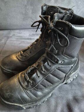 Bates Tactical Tall Side Zip Boot - size 8 womens